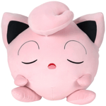 Pokemon Plush Sleeping Jigglypuff Stuffed Animal Soft Toy Cuddly Large Pink 45cm