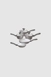 Earth Pan Eco Friendly 5 Piece Pan Set with Glass Lids