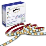 Ajax Online Super Bright 24v Smart WiFi LED Strip RGB +CW+WW Controller -Compatible with Alexa, Google Home. Choose from 16 Million Colours and White Tunable and Dimmable Light No Hub Required
