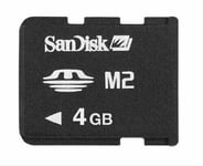 Genuine Sandisk 4GB M2 Memory Stick Micro Card for Sony PSP Go, SDMSM2-004G-E11M