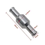 2 st Kontrollventil Envägsventil 8MM 8mm