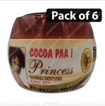Cocoa Paa Princess Cocoa Butter Face And Body Cream 150g - Pack of 6