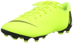 Nike Unisex Kids' Jr Vapor 12 Academy Gs Mg Footbal Shoes, Green (Volt/Black 701), 1 UK