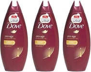 Dove Pro-age Body Wash 250ml (3 Pack)
