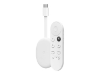 Google Chromecast with Google TV - Digital multimediemottaker - Full HD - 60 fps - HDR - snø