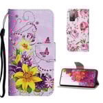 Wonderland Samsung Galaxy S20 FE 5G / Samsung Galaxy S20 FE fodral -Gul Gul