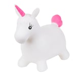 INFLATABLE UNICORN SPACE HOPPER JUMP BOUNCE KIDS OUTDOOR ANIMAL RIDE ON TOY FUN 