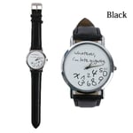 Wrist Watch Compass Timer Quartz Analog Black