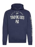 New York Yankees Men's Nike Cooperstown Splitter Club Fleece Tops Sweat-shirts & Hoodies Hoodies Navy NIKE Fan Gear