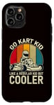 Coque pour iPhone 11 Pro Go Kart Kid comme un enfant ordinaire mais plus cool