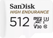 SanDisk SDSQQNR-512G-GN6IA, 512GB, MicroSDXC, Klass 10, 100MB/s, 40MB/s, Vit
