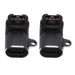 2pcs For Garmin To Type C Female Adapter Mini USB C Adapter For Garmin Smar TPG