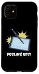 Coque pour iPhone 11 Tablette à dessin d'artiste Feeling Arty