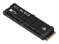 WD Black SN850P NVMe SSD WDBBYV0010BNC-WRSN - SSD - 1 TB - inbyggd - M.2 2280 - PCIe 4.0 x4 (NVMe) - integrerad kylfläns