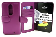 Plånboksfodral Lenovo Motorola Moto X Force (Lila)