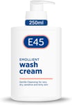 Cream Body Wash 250 ml - Dermatological Emollient Wash Cream - Soap Free Emollie
