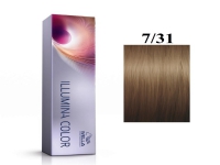 Wella Professionals Wella Professionals, Illumina Color, Permanent Hair Dye, 7/31 Medium Blonde Golden Ash, 60 ml For Women
