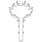 Tree Klädhängare, Svart