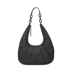 Handväska Calvin Klein Soft Nylon Cres Shoulder Bag Md K60K610645 Svart