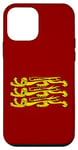Coque pour iPhone 12 mini Bannière royale des lions anglais