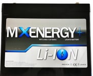 MX-Energy 12V 60Ah MX Energy Li-ion (LiFePO4) 259 x 168 214