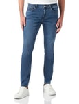 ONLY & SONS Men's Onswarp Skinny 7898 Ey Box Jeans, Medium Blue (Medium Blue Denim), 32 W/32 L