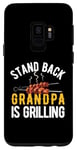 Coque pour Galaxy S9 Stand Back Grandpa is Grilling Barbecue rétro