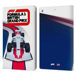 Head Case Designs Officially Licensed Formula 1 F1 Britain Grand Prix World Championship Leather Book Wallet Case Cover Compatible With Apple iPad 10.2 2019/2020/2021