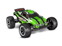 Traxxas Rustler 2WD Brushed Rtr 1:10 Stadium Truck Green with Battery+4A USB /