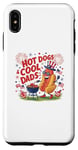 iPhone XS Max Patriotic Hot-Dogs And Cool Dads USA Case