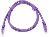 Connectique Câble & adaptateur réseau Câble Ethernet RJ45 FTP catégorie 6 violet (2 m)