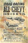 Classic Industries 14606 plåtskylt "Drag Racing All Chevy"