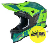 Just 1 Helmets Just1 Jdh Assault Green + MIPS L Casque de Downhill/VTT/Enduro Mixte Adulte, Vert, L