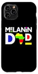 Coque pour iPhone 11 Pro Melanin Dad Black Juneteenth Africa Daddy Men Dada