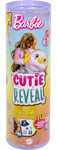 Barbie Cutie Reveal Doll & Accessories with Tie-Dyed Penguin Plush Costume & 10 Surprises Including Color Change, Color Dream Series, HRK40