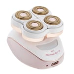 Smärtfri hårborttagning epilator kvinna rakning maskin kvinnor rakhyvel ben kropp elektrisk läpp rakapparat