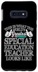 Coque pour Galaxy S10e This Is the World's Greatest SPED Special Education Teacher