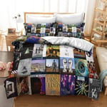Pink Floyd Bedding Duvet Cover 2/3 Piece Set – Ultra Soft Double Brushed 100% Cotton – Comforter Cover with and 1/2 Pillow Shams,I,EU King 240x220cm