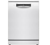 BOSCH Series 6 SMS6ZCW10G Full-size WiFi-enabled Dishwasher - White, White