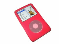 Pink Silicone Skin Case for Apple iPod Classic 80gb 120gb 160gb Cover Holder