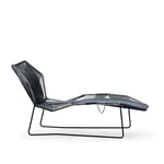 Moroso - Tropicalia Chaise Longue Varnished,Woven Chord Transparent/Milk/Opaline