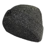 Adidas Melange Beanie Hat Knitted One Size Black/Grey New