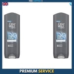 2 x 250ml Dove Men + Care Clean Comfort Body Wash Mens Shower Gel