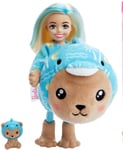 Barbie Cutie Reveal Chelsea Nukke Teddy-Dolphin