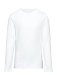 Jjeorganic Basic Tee Ls O-Neck Jnr Tops T-shirts Long-sleeved T-shirts White Jack & J S