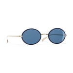 CHANEL Oval Sunglasses CH4248J Gold/Blue
