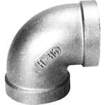 2&quot; Vinkel 90° invändig gänga AISI 316