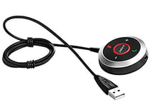 Jabra Cordon USB pour Jabra EVOLVE 40 MS avec fonction "muet" et contrôle de volume sur cordon, certifié Microsoft