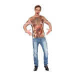 Bristol Novelty Mens Zombie 3D Print Long Sleeve T-Shirt BN1798