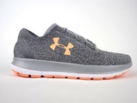 Womens Under Armour Speedform Slingride Tri Grey Running Shoes Lace Up Trainers